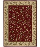  RugStudio presents Nourison Arcadia AA-14 Red Machine Woven, Better Quality Area Rug